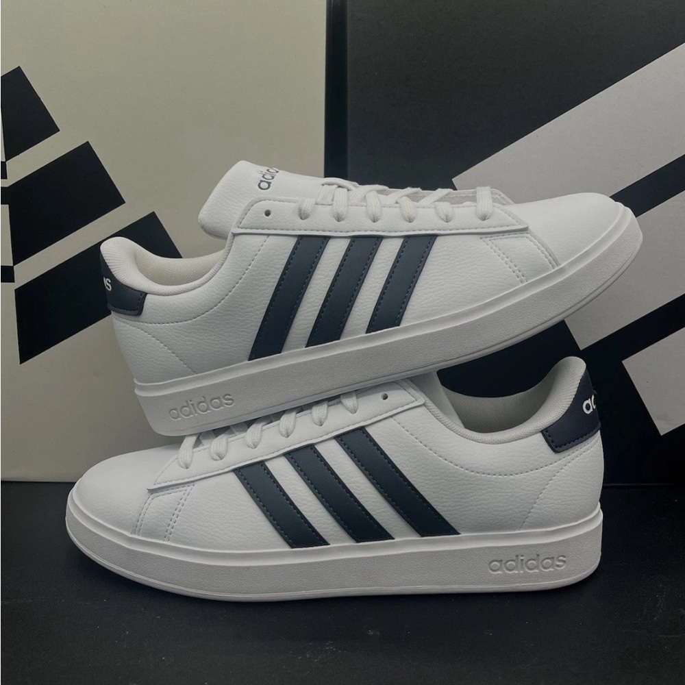 Adidas Men’s Grand Court Cloudfoam Comfort Shoes